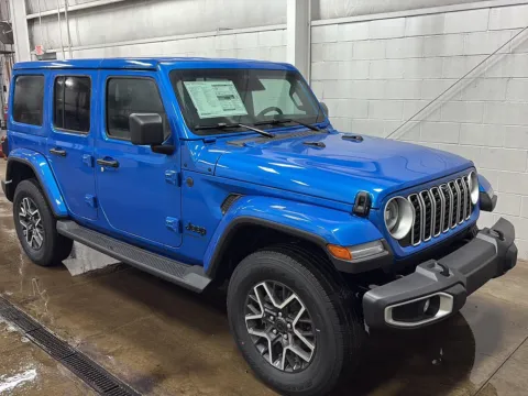 Photos of 2026 Jeep Wrangler Sahara for sale in Wilmington, OH at Wilmington Auto Center Chrysler Dodge Jeep RAM