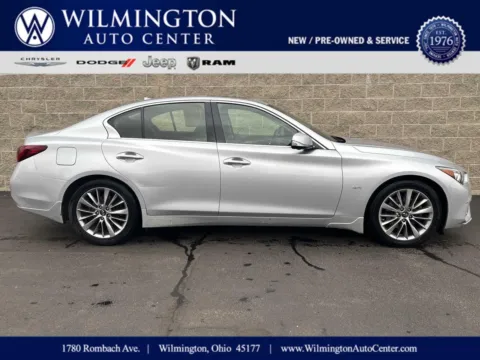 Silver 2018 INFINITI Q50 3.0t LUXE for sale in Wilmington, OH