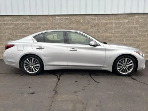 Photos of 2018 INFINITI Q50 3.0t LUXE for sale in Wilmington, OH at Wilmington Auto Center Chrysler Dodge Jeep RAM