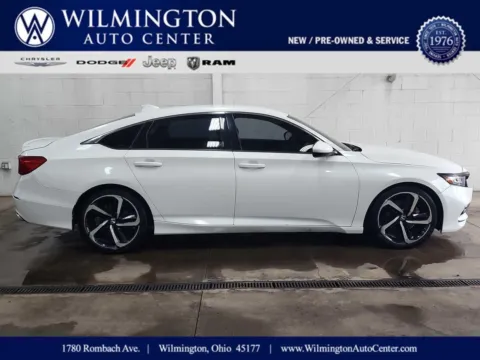 White 2020 Honda Accord Sedan Sport for sale in Wilmington, OH