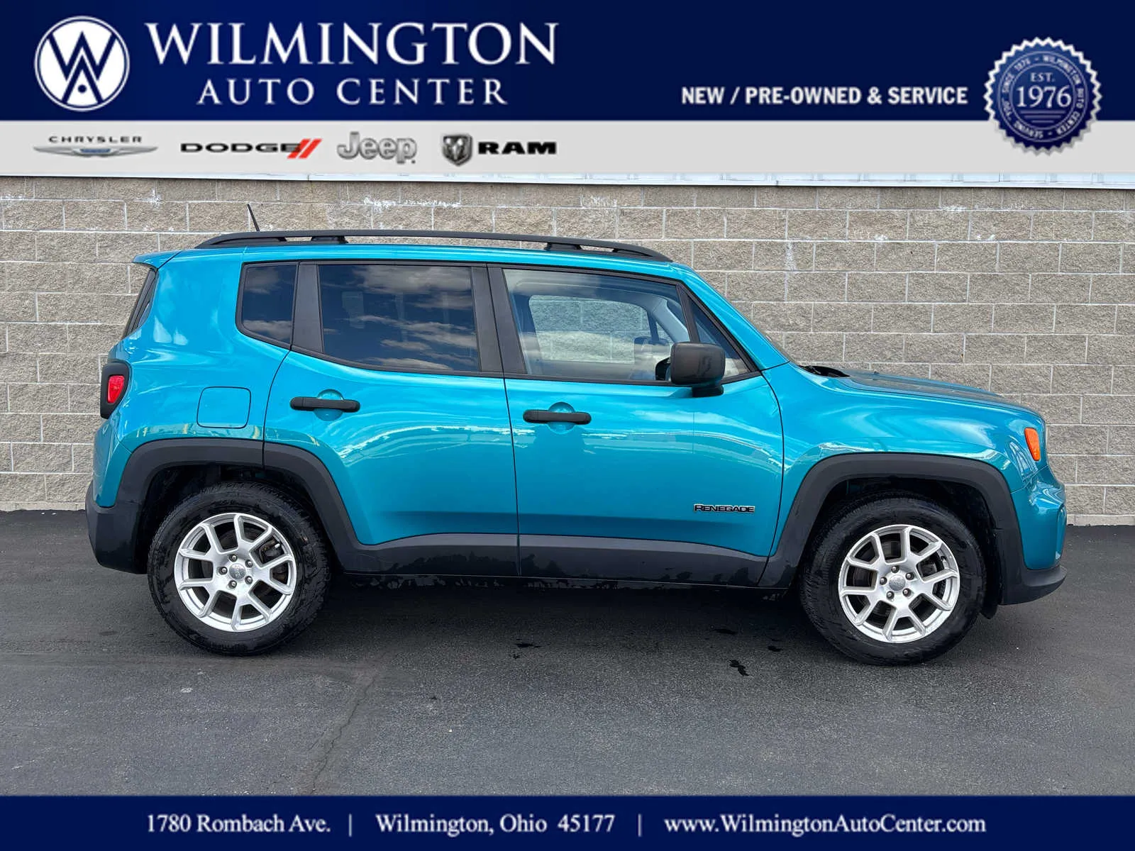 Blue 2020 Jeep Renegade Sport for sale in Wilmington, OH