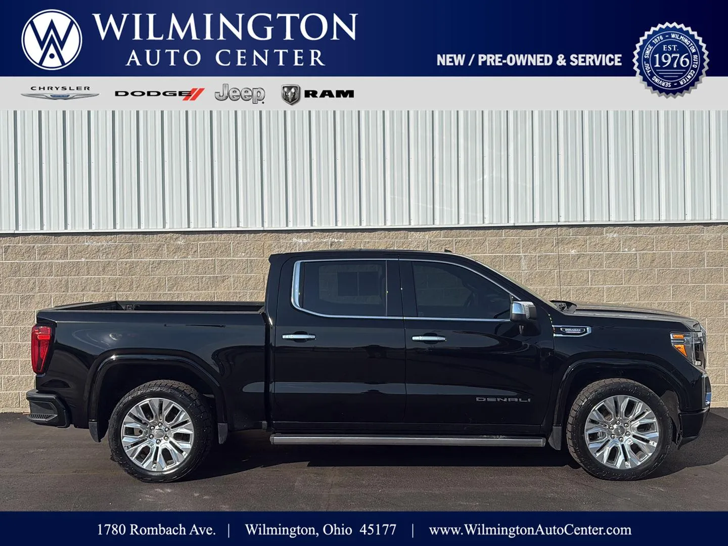 Black 2020 GMC Sierra 1500 Denali for sale in Wilmington, OH