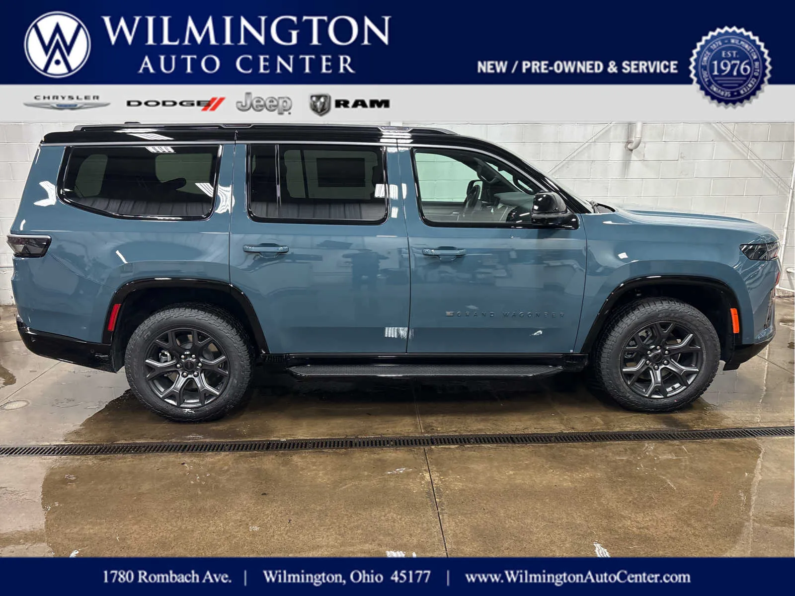 Blue 2026 Jeep Grand Wagoneer Upland for sale in Wilmington, OH