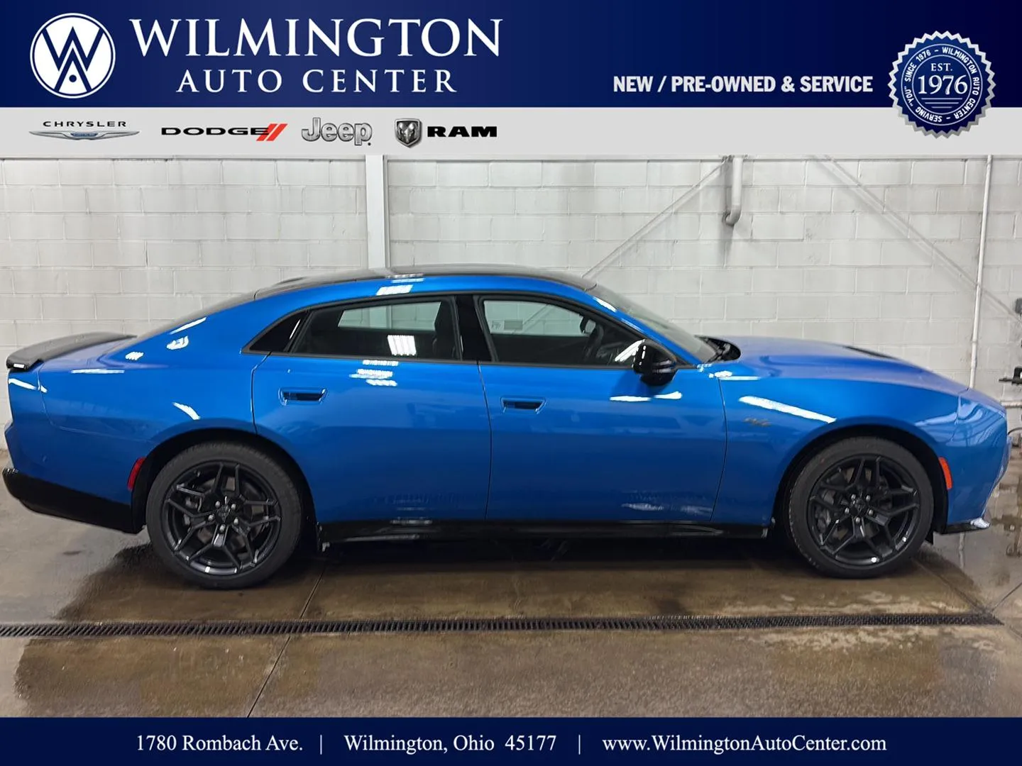 Blue 2026 Dodge Charger R/T Plus for sale in Wilmington, OH