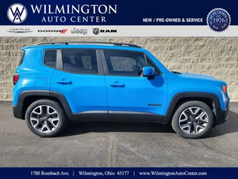 Blue 2015 JEEP RENEGADE LATITUDE for sale in Wilmington, OH