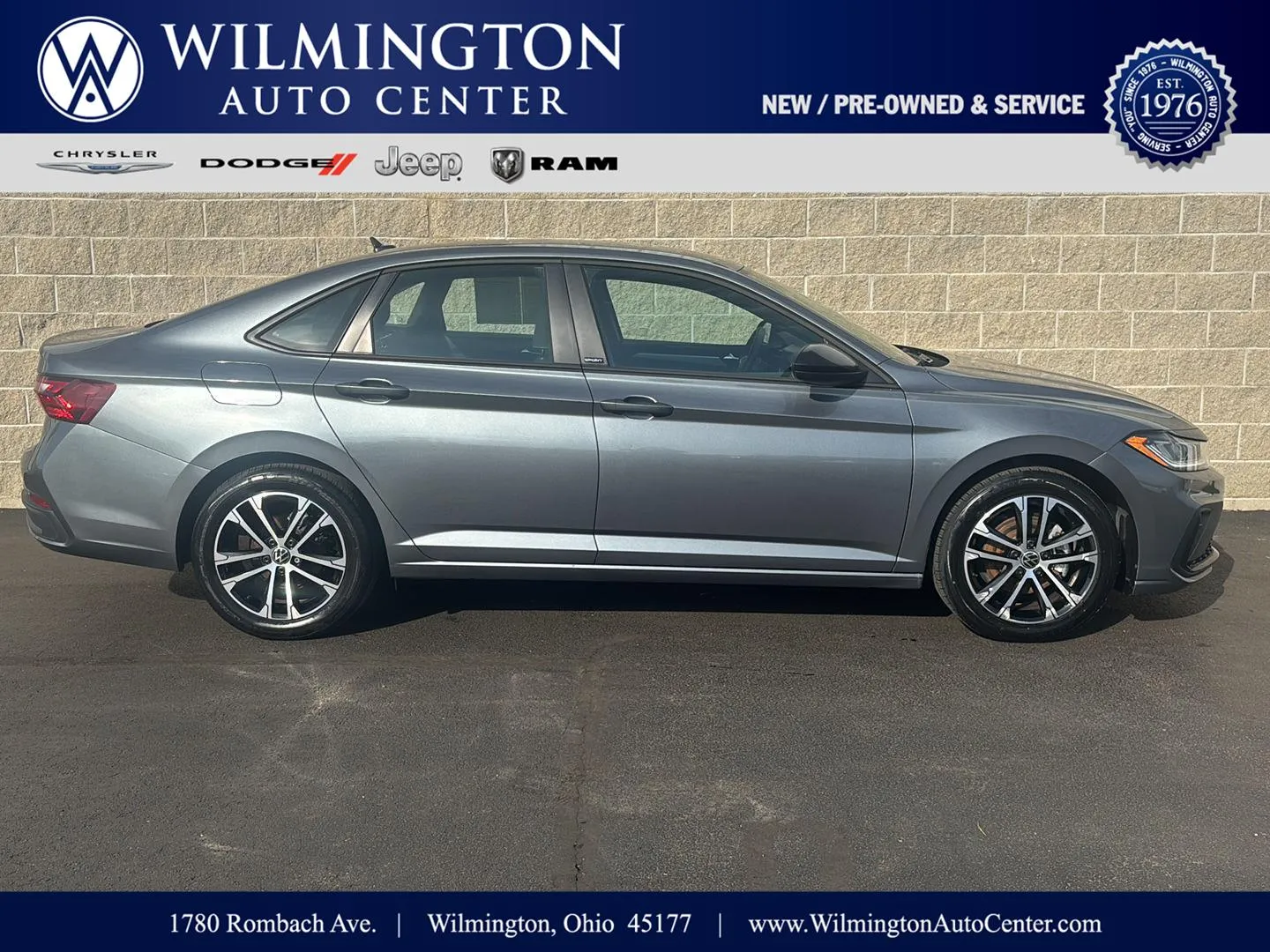 Gray 2025 Volkswagen Jetta Sport for sale in Wilmington, OH