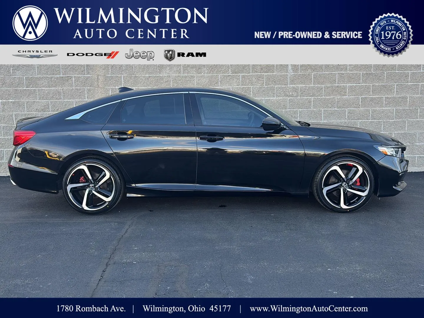 Black 2021 Honda Accord Sedan Sport SE for sale in Wilmington, OH