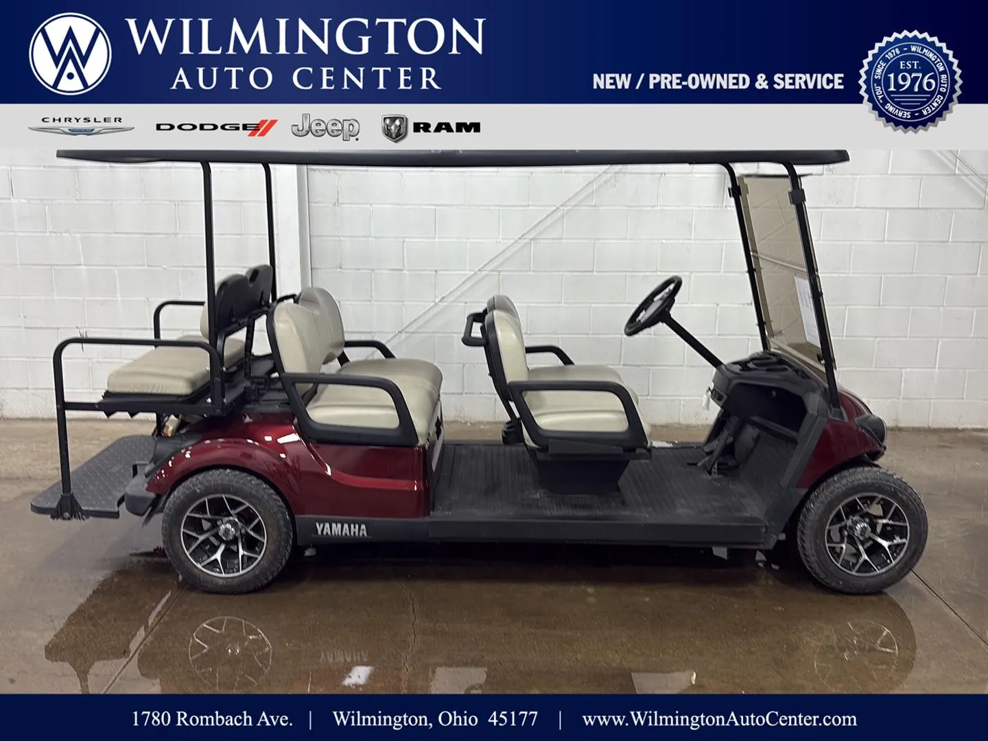 Red 2021 YAMAHA GOLF CART for sale in Wilmington, OH