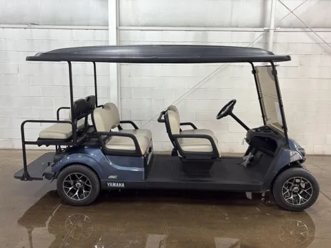 Blue 2018 YAMAHA GOLF CART GOLFCART for sale in Wilmington, OH