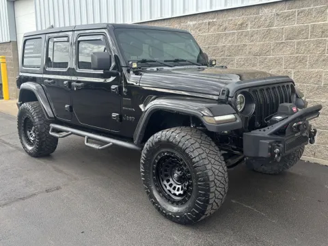 Another view of 2019 Jeep Wrangler Unlimited Sahara for sale in Wilmington, OH at Wilmington Auto Center Chrysler Dodge Jeep RAM