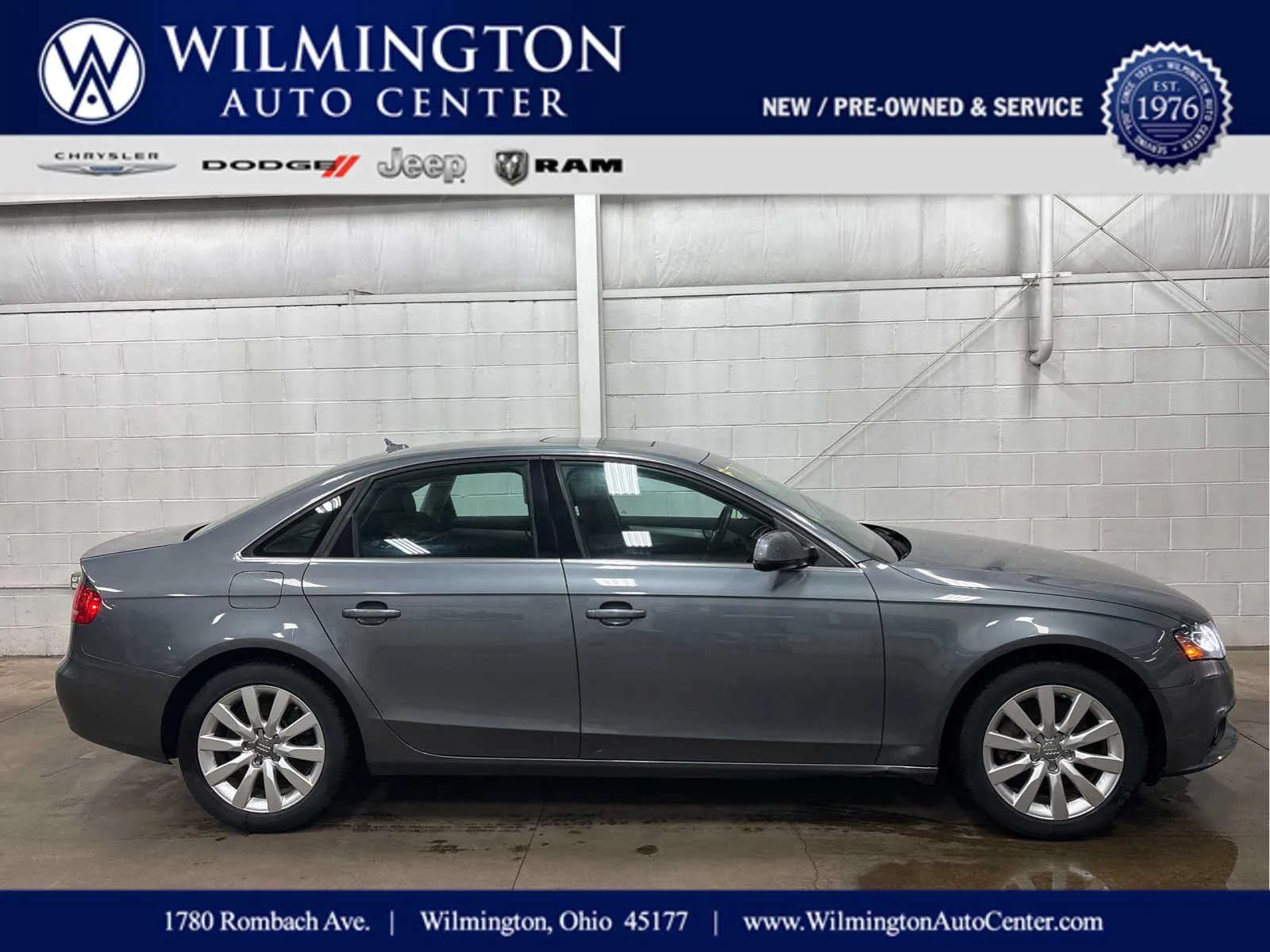 Gray 2012 Audi A4 2.0T Premium for sale in Wilmington, OH