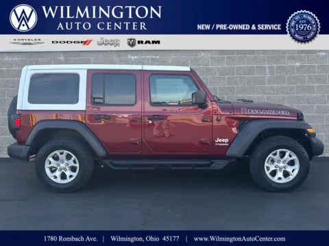 Unknown 2021 Jeep Wrangler Unlimited Islander for sale in Wilmington, OH