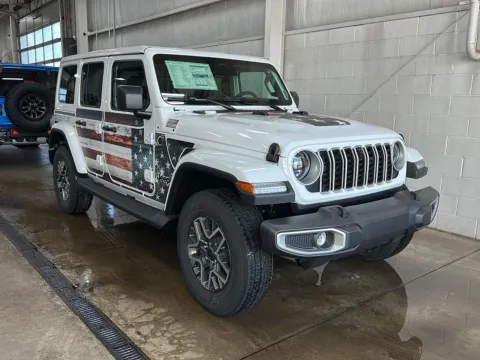 Photos of 2026 Jeep Wrangler Sahara for sale in Wilmington, OH at Wilmington Auto Center Chrysler Dodge Jeep RAM