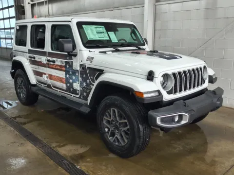 Photos of 2026 Jeep Wrangler Sahara for sale in Wilmington, OH at Wilmington Auto Center Chrysler Dodge Jeep RAM