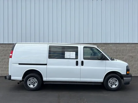 Photos of 2018 GMC Savana Cargo Van 2500 for sale in Wilmington, OH at Wilmington Auto Center Chrysler Dodge Jeep RAM