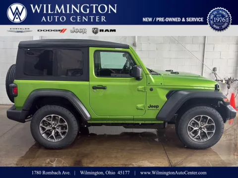 Green 2026 Jeep Wrangler Sport S for sale in Wilmington, OH