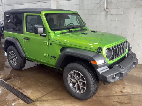 Photos of 2026 Jeep Wrangler Sport S for sale in Wilmington, OH at Wilmington Auto Center Chrysler Dodge Jeep RAM