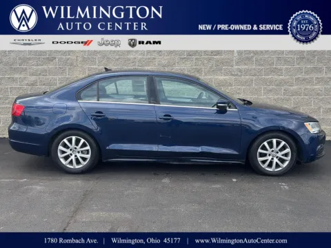 Blue 2014 Volkswagen Jetta Sedan SE w/Connectivity/Sunroof PZEV for sale in Wilmington, OH