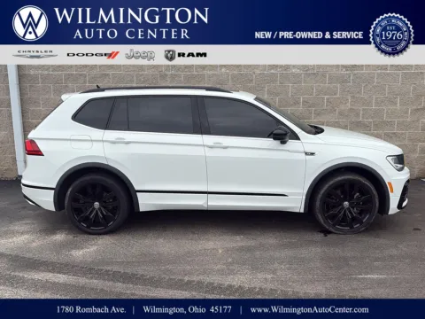 White 2021 Volkswagen Tiguan SE for sale in Wilmington, OH