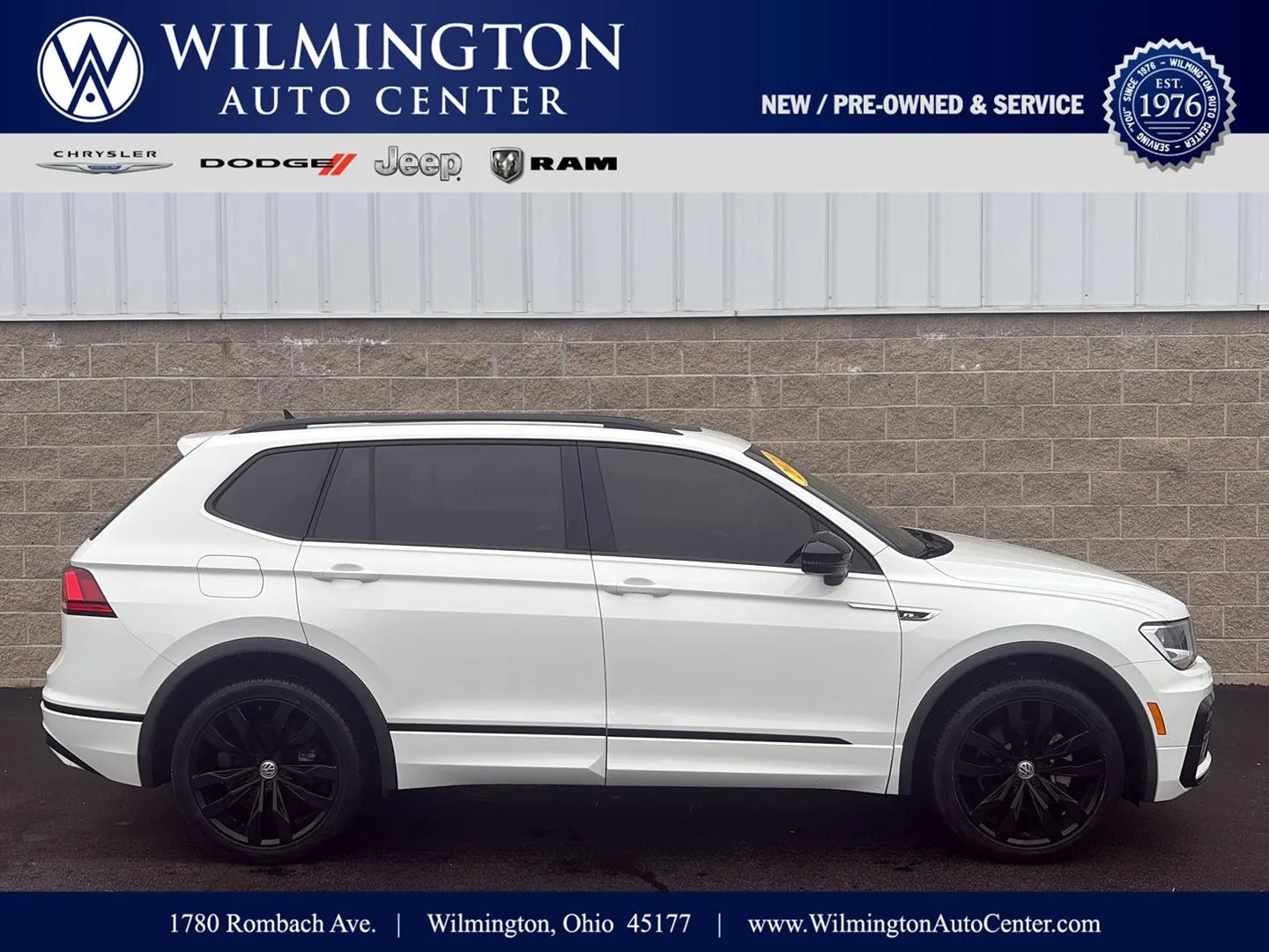 2021 Volkswagen Tiguan SE R-LINE BLACK