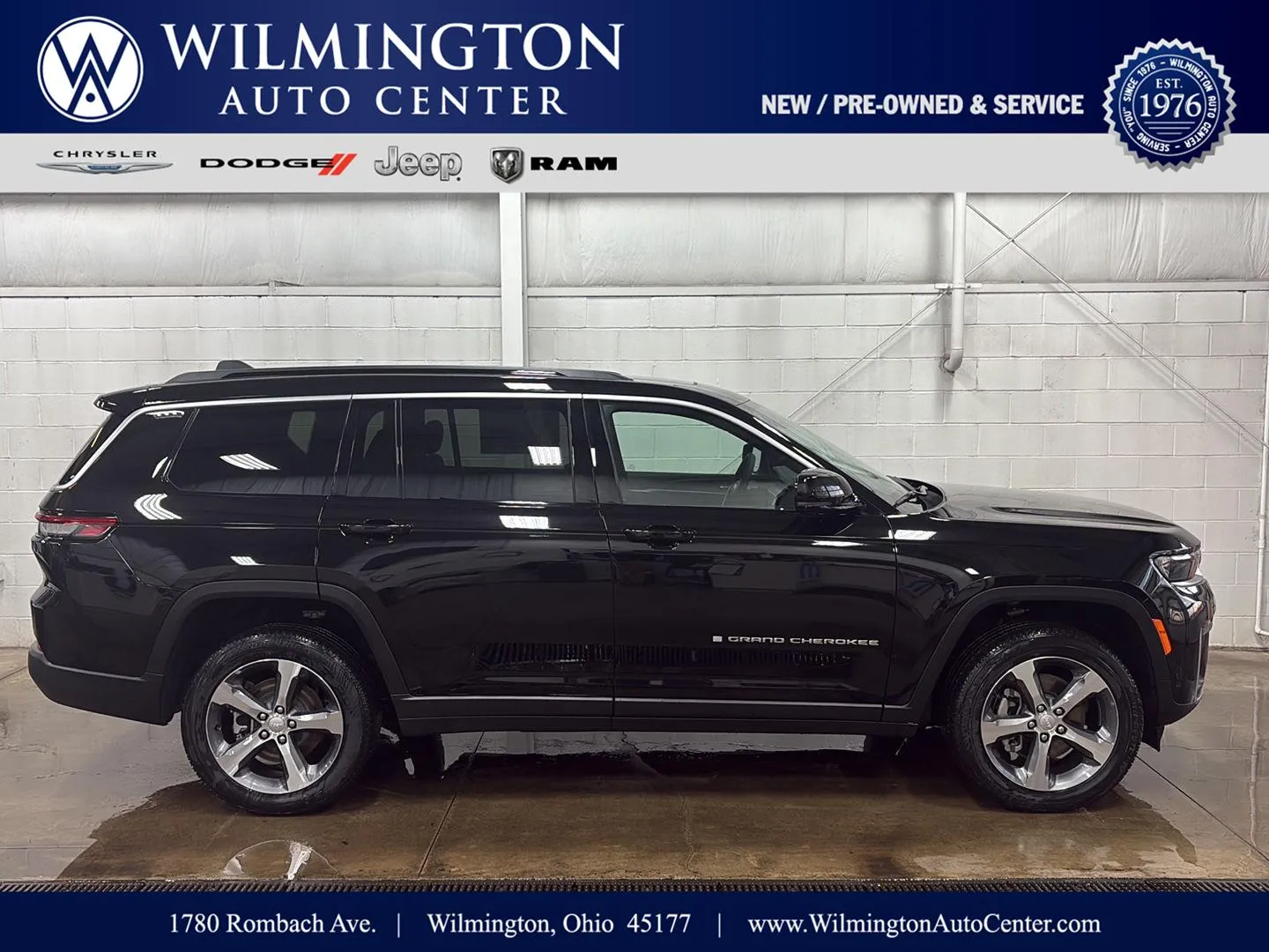 Black 2026 Jeep Grand Cherokee L Limited for sale in Wilmington, OH