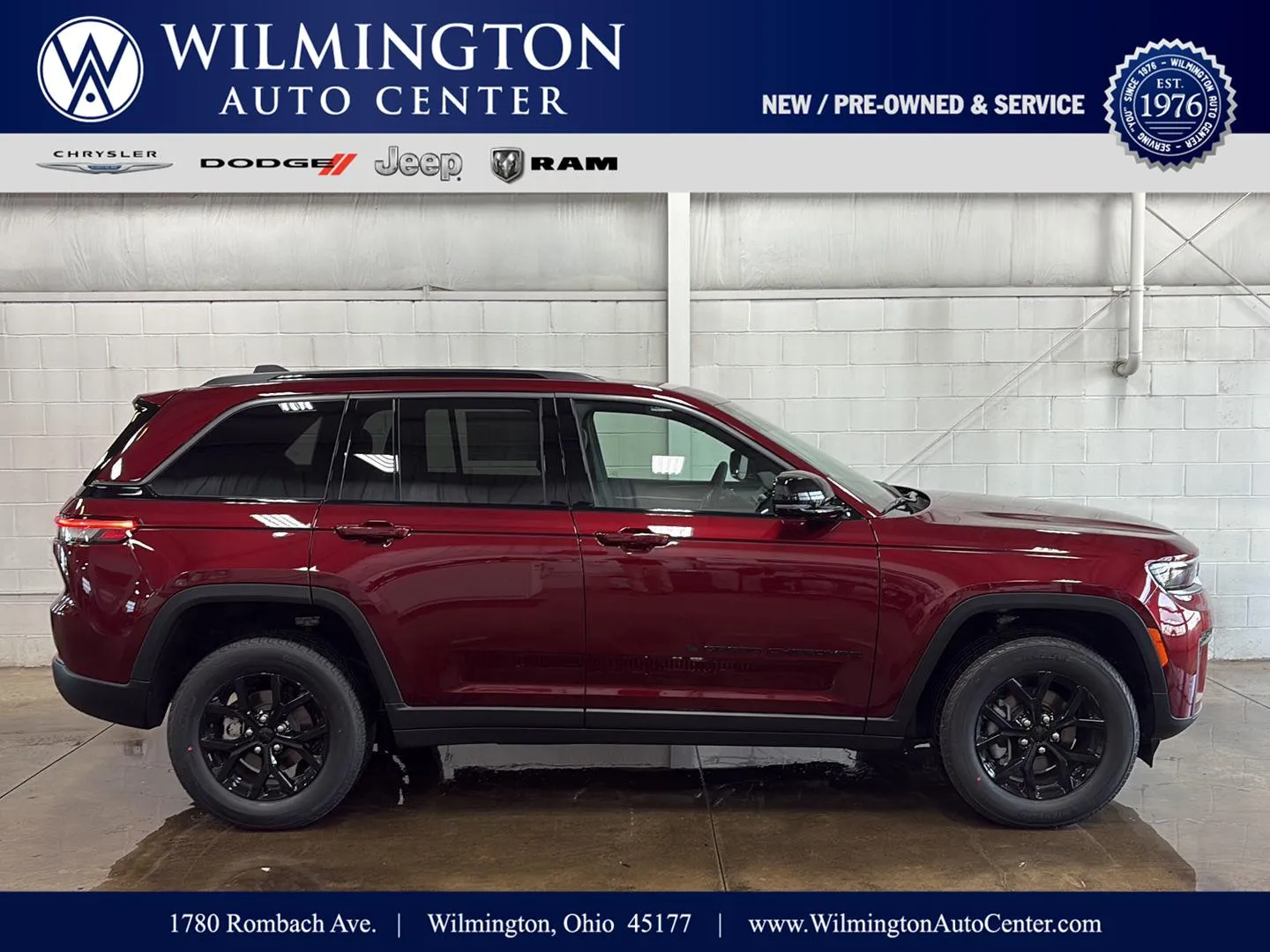 Red 2026 Jeep Grand Cherokee Laredo Altitude for sale in Wilmington, OH