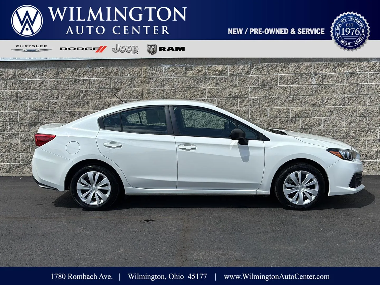 White 2023 Subaru Impreza for sale in Wilmington, OH