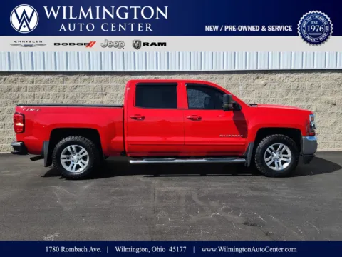 Red 2018 Chevrolet Silverado 1500 LT for sale in Wilmington, OH