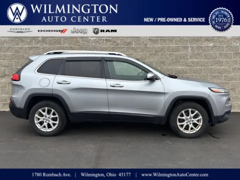 Silver 2014 Jeep Cherokee Latitude for sale in Wilmington, OH