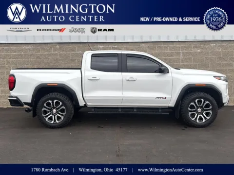 White 2024 GMC Canyon 4WD AT4 for sale in Wilmington, OH