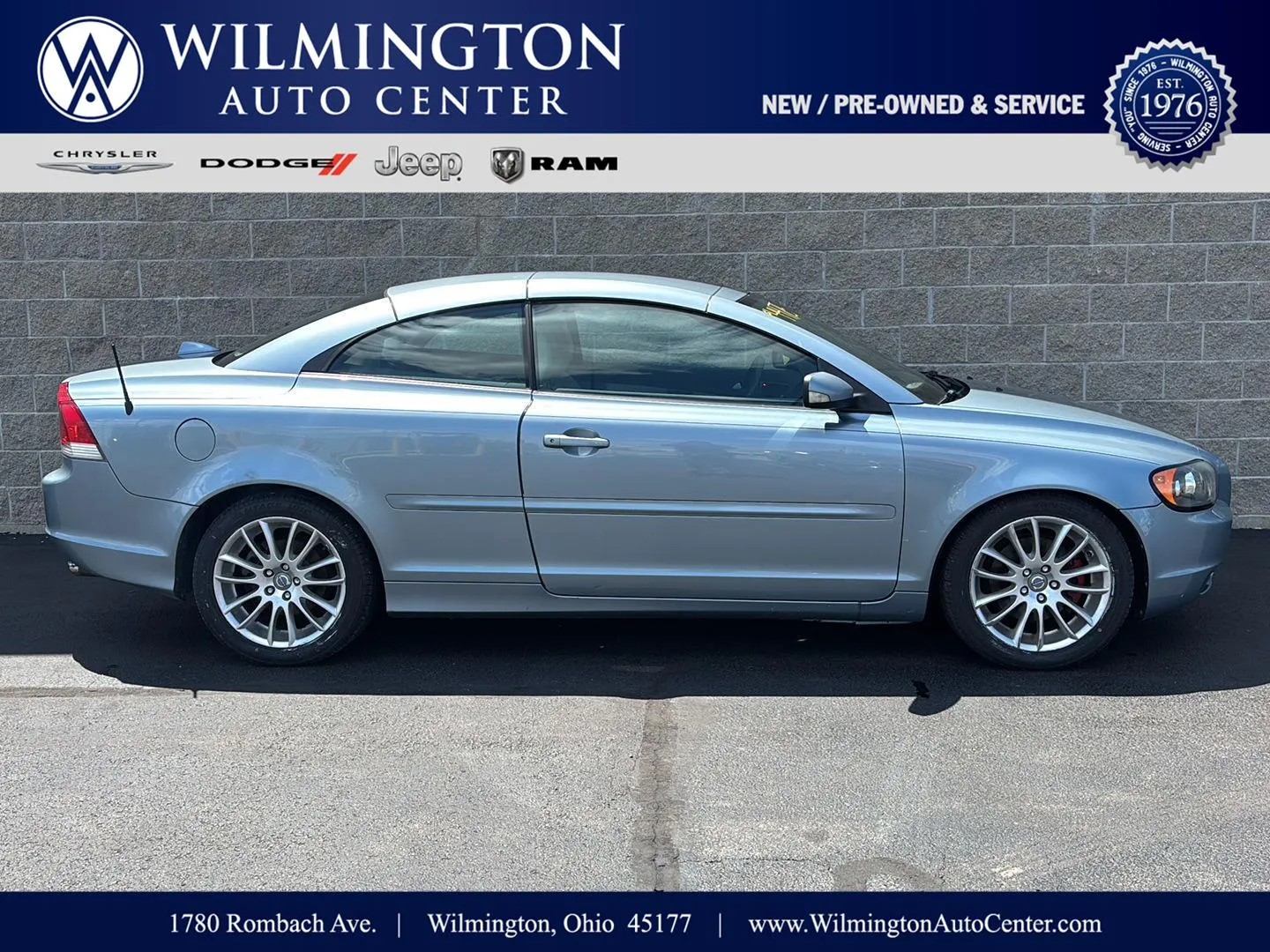 Blue 2007 Volvo C70 T5 for sale in Wilmington, OH