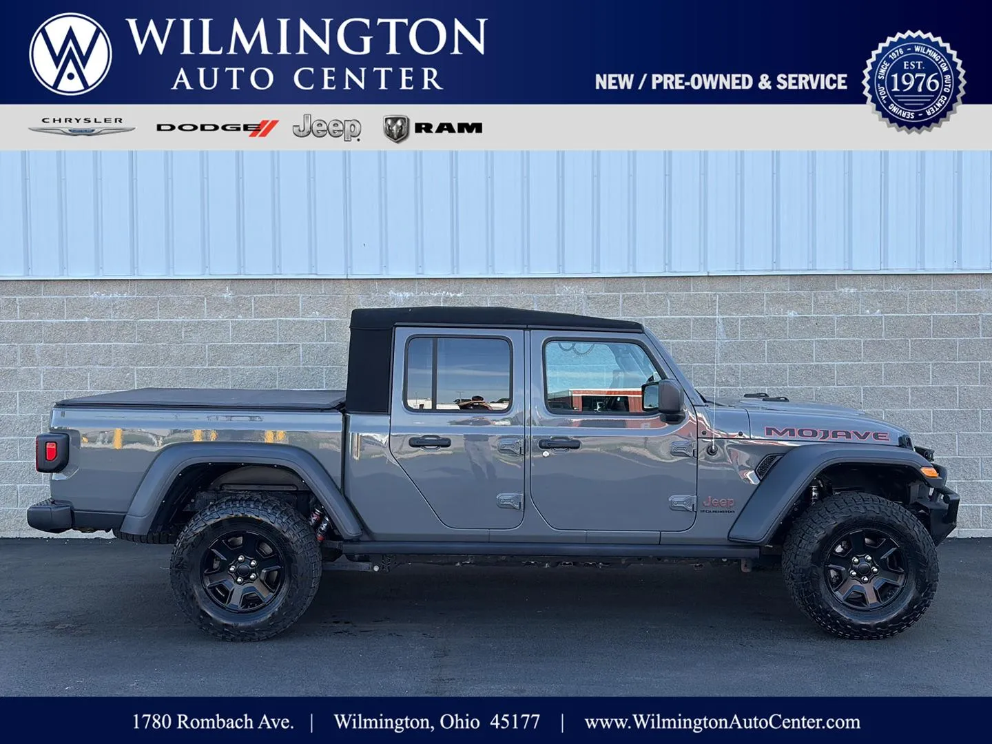 Gray 2023 Jeep Gladiator Mojave for sale in Wilmington, OH