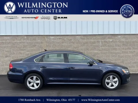 Blue 2014 Volkswagen Passat Wolfsburg Ed for sale in Wilmington, OH