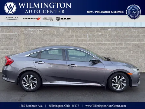 Gray 2016 Honda Civic Sedan EX for sale in Wilmington, OH