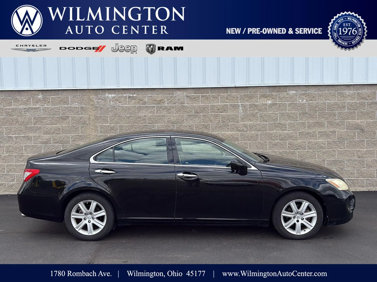 Black 2008 Lexus ES 350 for sale in Wilmington, OH