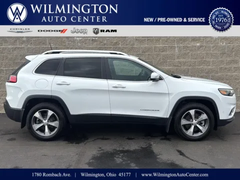 White 2021 Jeep Cherokee Limited for sale in Wilmington, OH