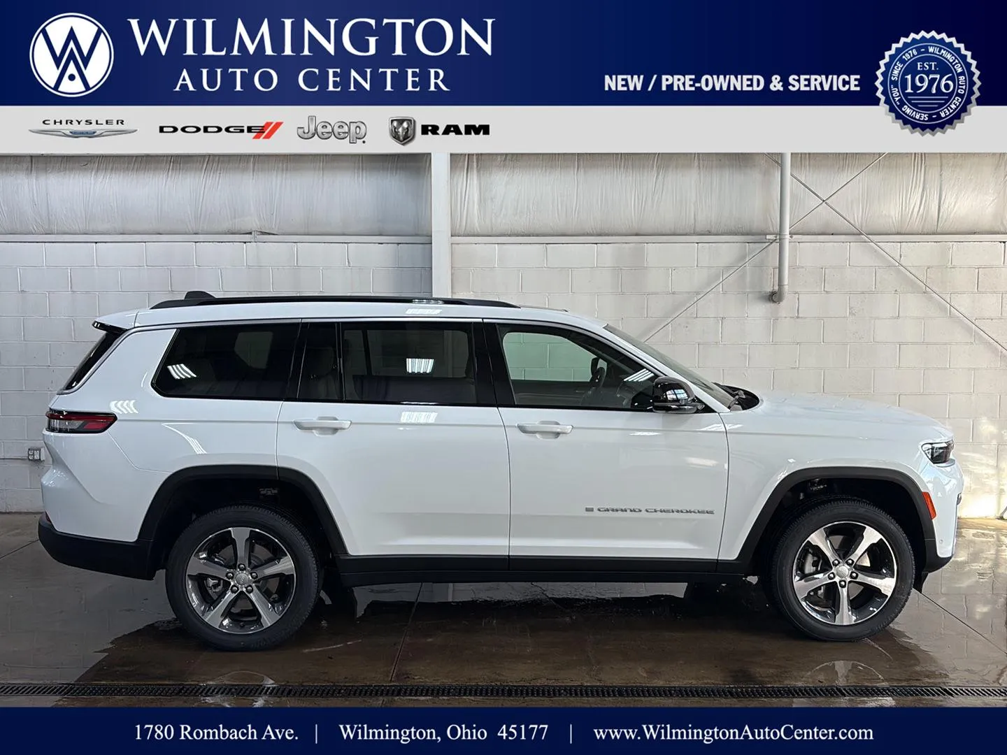 White 2026 Jeep Grand Cherokee L Limited for sale in Wilmington, OH