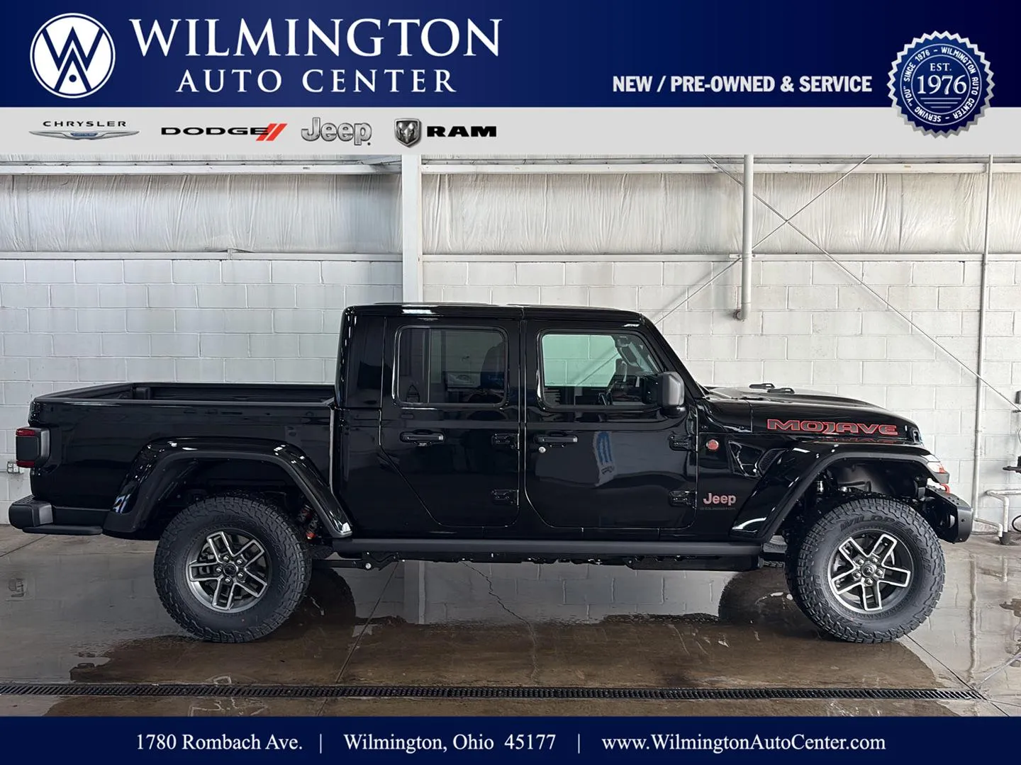 Black 2026 Jeep Gladiator Mojave X for sale in Wilmington, OH