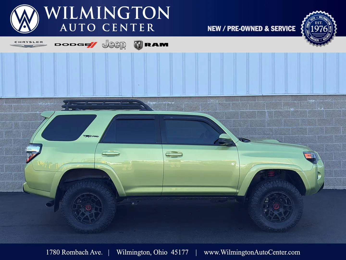 Green 2022 Toyota 4Runner TRD Pro for sale in Wilmington, OH