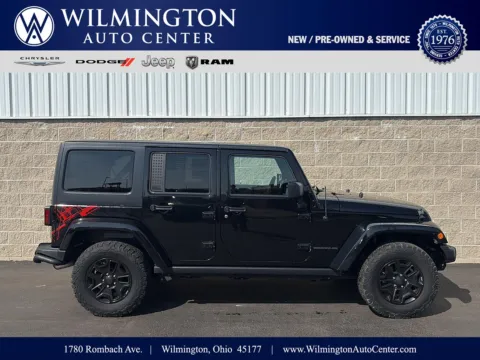 Black 2016 Jeep Wrangler Unlimited Backcountry for sale in Wilmington, OH