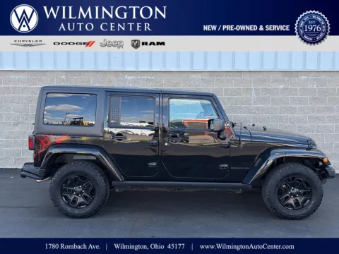 Black 2016 Jeep Wrangler Unlimited Backcountry for sale in Wilmington, OH