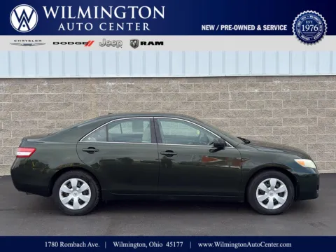 Green 2010 Toyota Camry LE for sale in Wilmington, OH