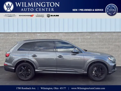 Gray 2021 Audi Q7 Premium Plus for sale in Wilmington, OH