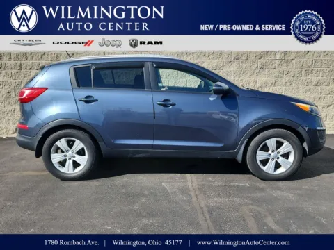 Blue 2013 Kia Sportage LX for sale in Wilmington, OH