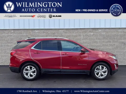 Red 2020 Chevrolet Equinox LT for sale in Wilmington, OH
