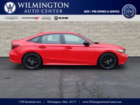 Red 2025 Honda Civic Sedan Sport for sale in Wilmington, OH