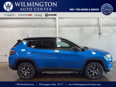 Blue 2026 Jeep Compass Limited for sale in Wilmington, OH