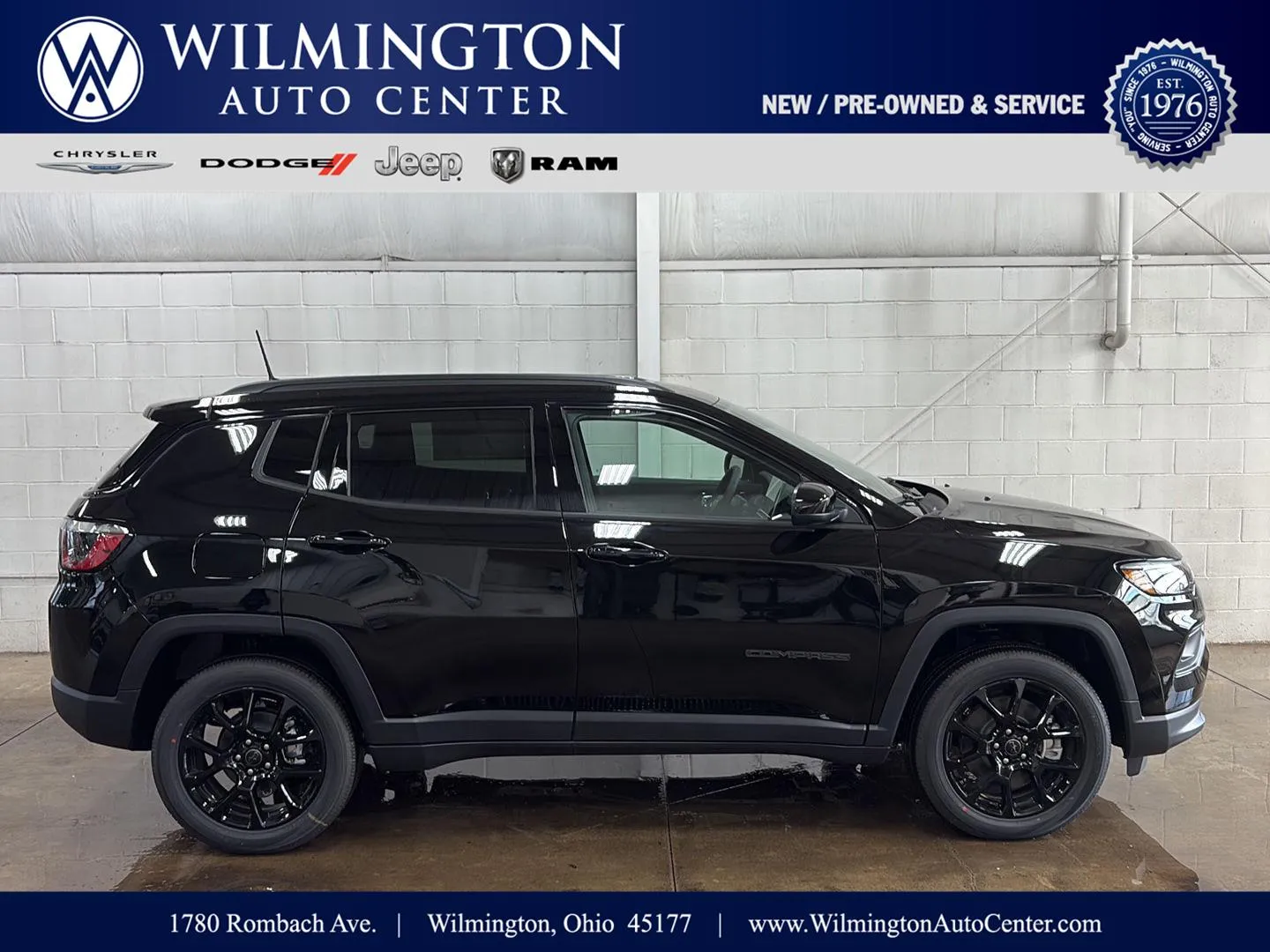 Black 2026 Jeep Compass Latitude Altitude for sale in Wilmington, OH