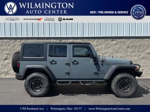 Gray 2014 Jeep Wrangler Unlimited Sport for sale in Wilmington, OH