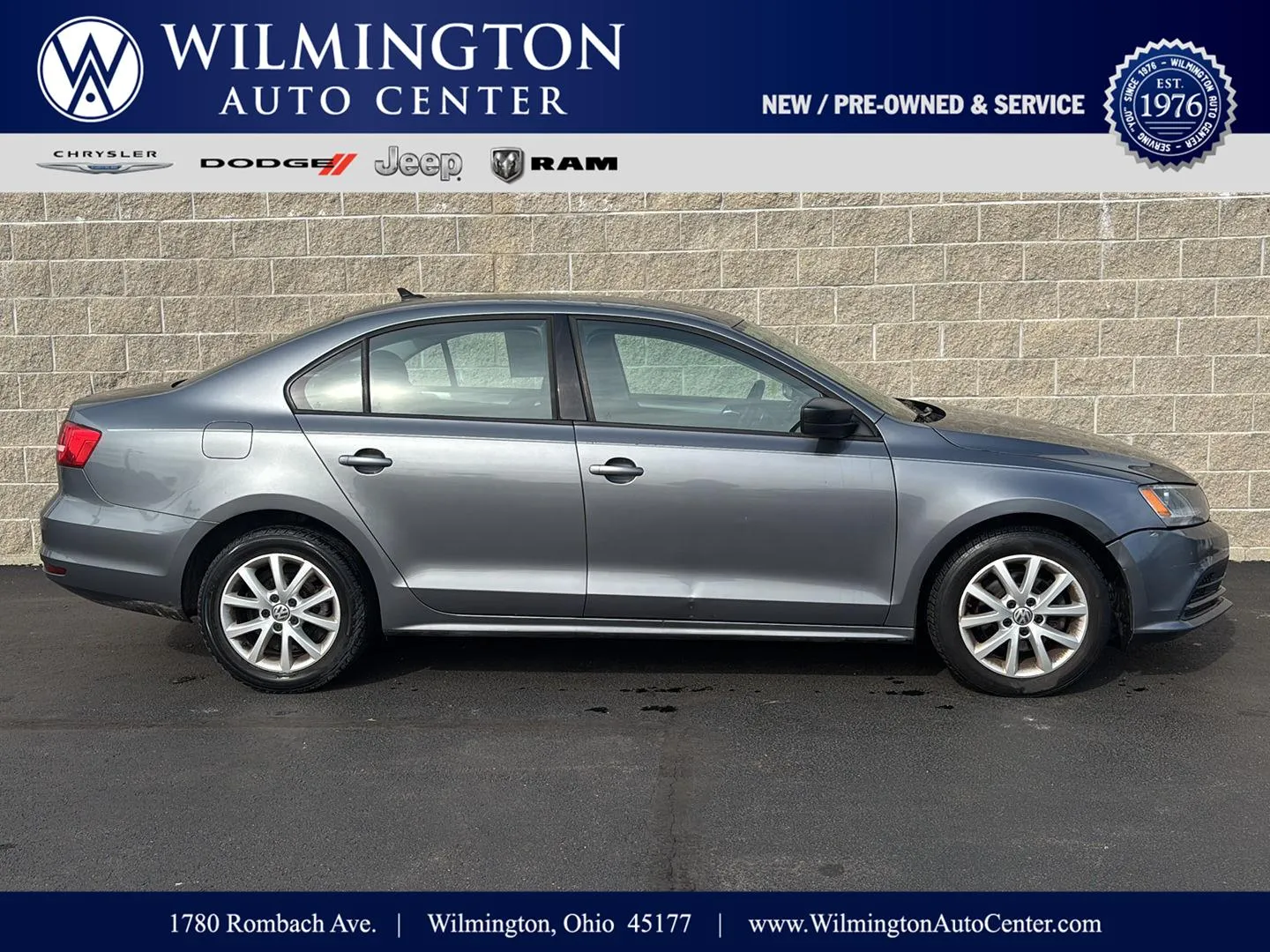 2015 Volkswagen Jetta Sedan 1.8T SE for sale in Wilmington, OH